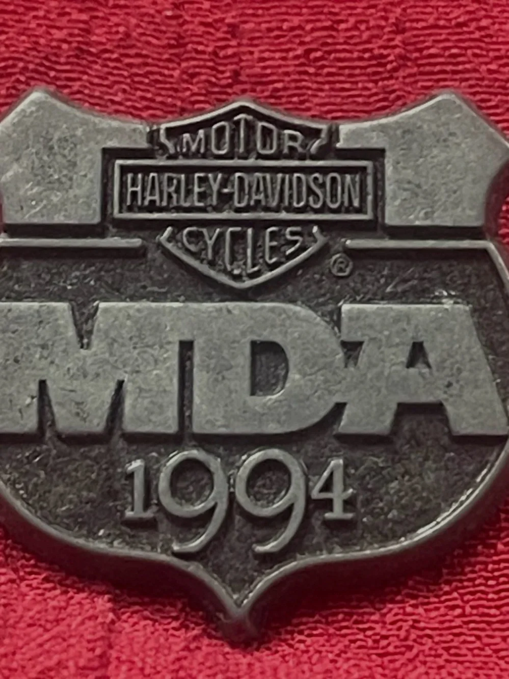 Vintage 1994 Harley-Davidson MDA Pin